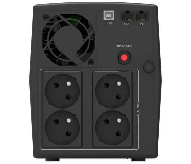 Power Walker LINE-INTERACTIVE (2200VA/1320W, 4x PL, LCD, AVR) - 544654 - zdjęcie 3